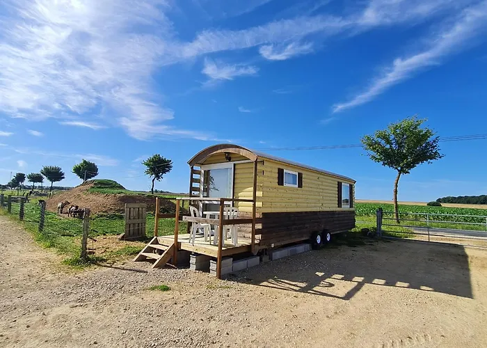Prázdninový dům Roulotte Boheme Confortable A La Ferme Pedagogique Pres De Nancy - Fr-1-584-365 Burthecourt-aux-Chenes